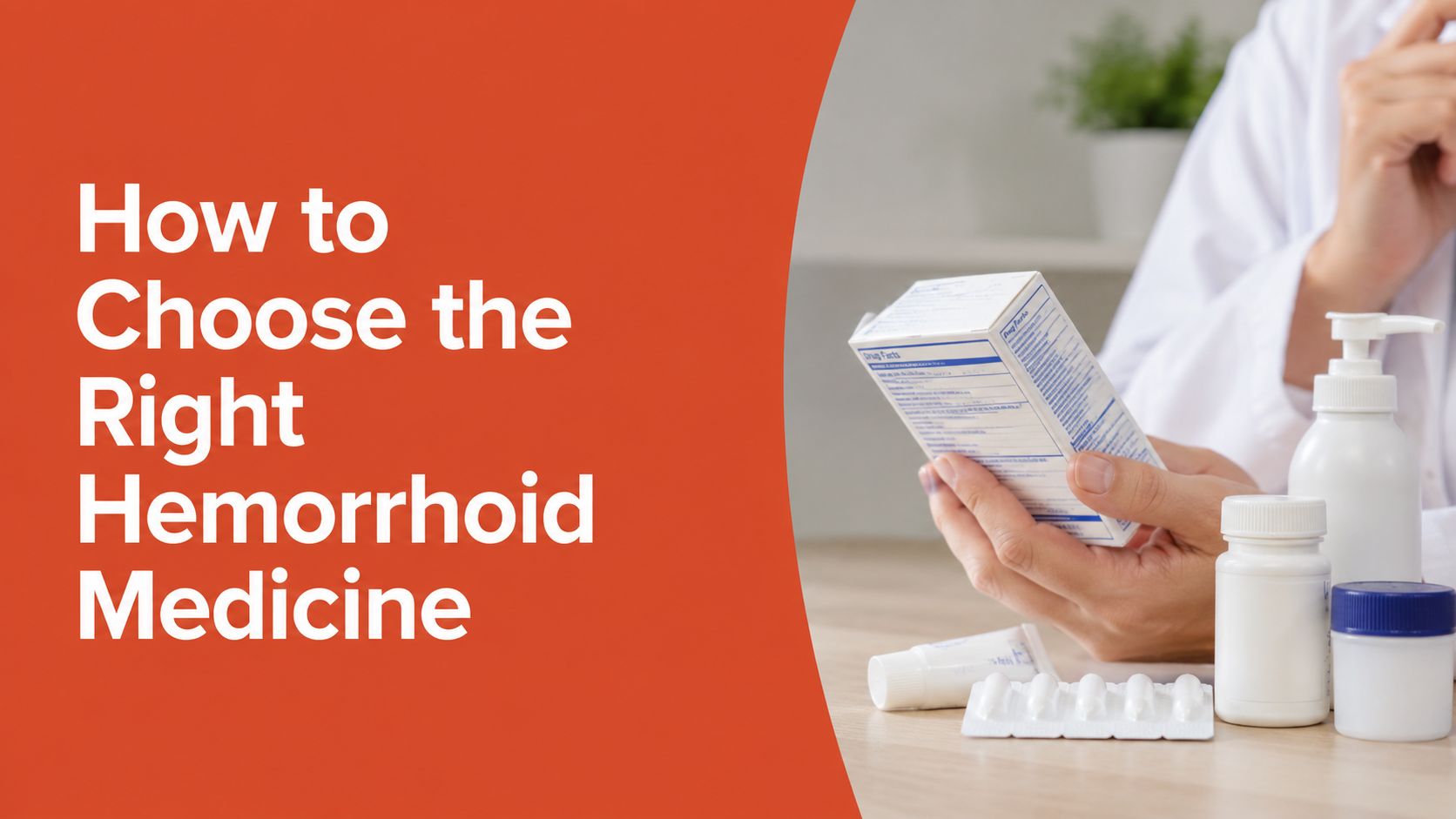How to Choose the Right Hemorrhoid Medicine