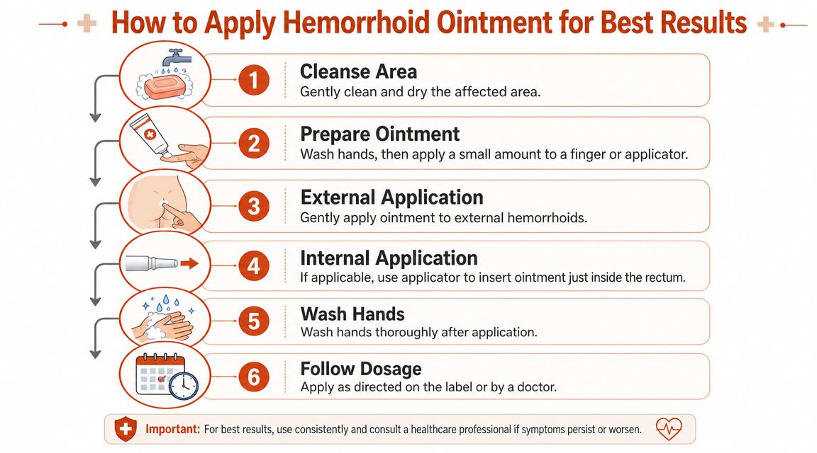 How to Use Hemorrhoid Ointment for Best Results
